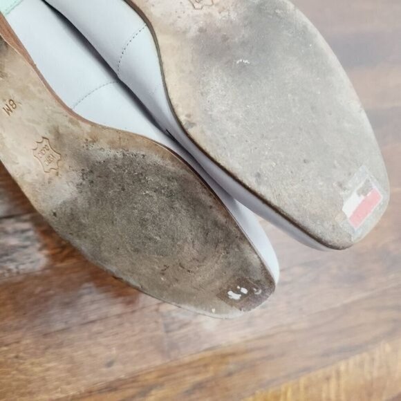 Enzo Angiolini Pastel Green Leather Liberty Loafers 8 M - Picture 15 of 15